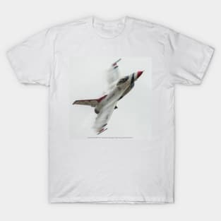 USAF Thunderbird 5 Sneak Pass Vapor 1 T-Shirt